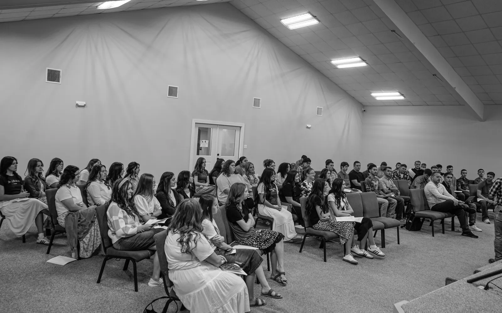 A class session at Harvest Time School of Ministry